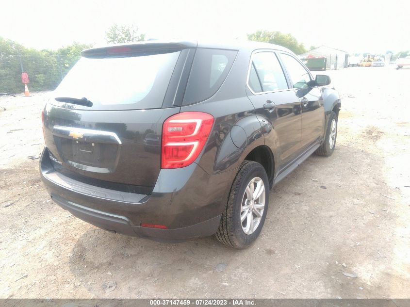 2017 CHEVROLET EQUINOX LS - 2GNFLEEK7H6210520