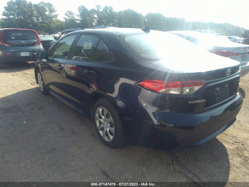VIN 5YFEPMAE1MP167451 2021 TOYOTA COROLLA LE