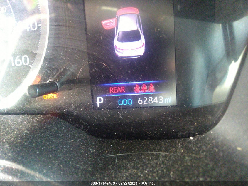 VIN 5YFEPMAE1MP167451 2021 TOYOTA COROLLA LE