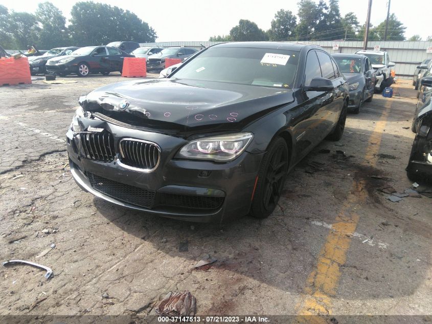 2013 BMW 7 SERIES 750LI - WBAYE8C58DDE22431