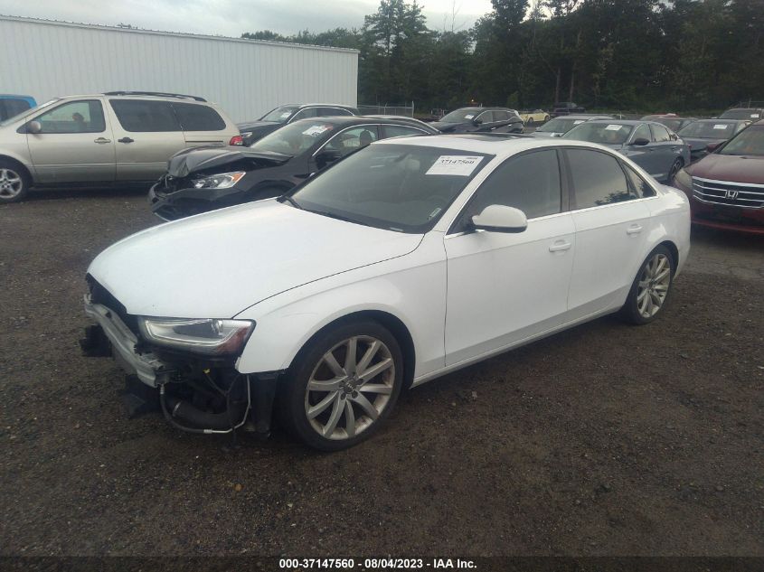 2013 AUDI A4 PREMIUM PLUS - WAUFFAFL2DN036908