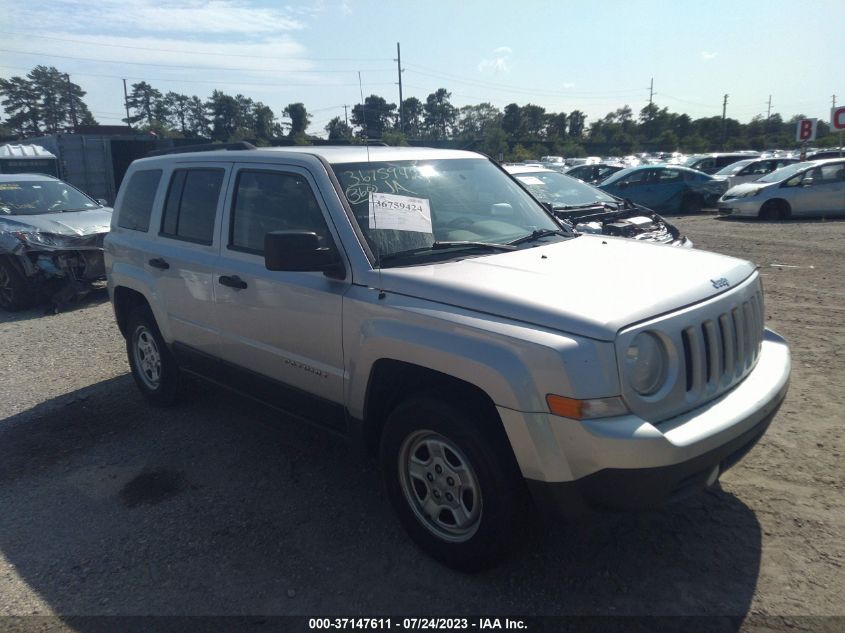 2013 JEEP PATRIOT SPORT - 1C4NJRBB4DD228877