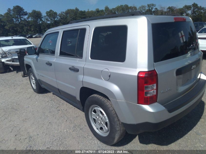 2013 JEEP PATRIOT SPORT - 1C4NJRBB4DD228877