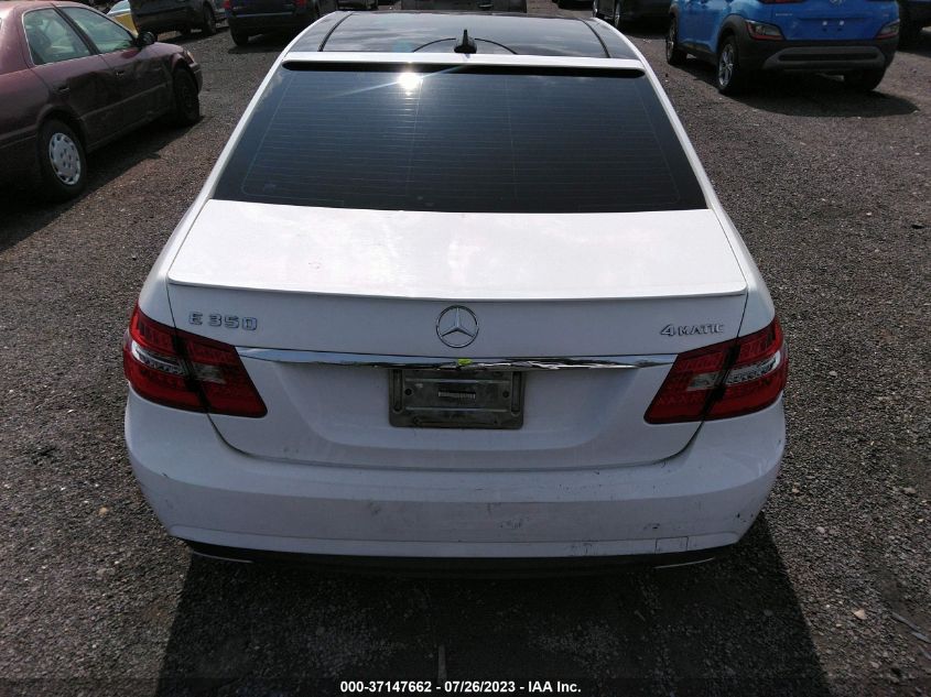 2013 MERCEDES-BENZ E-CLASS E 350 - WDDHF8JB9DA746520
