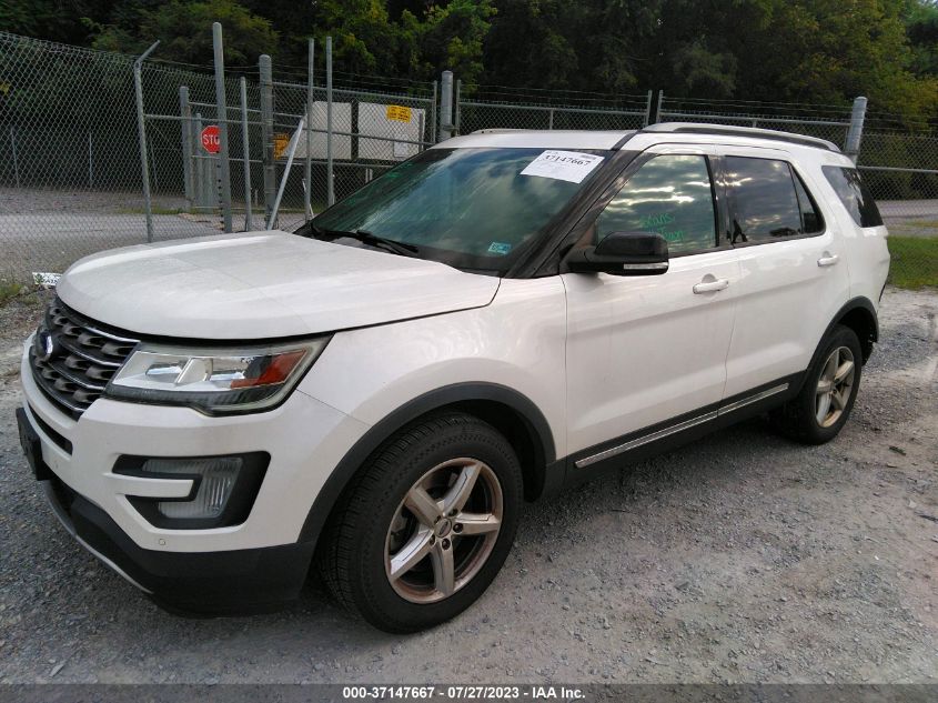 2016 FORD EXPLORER XLT - 1FM5K8D83GGD13488