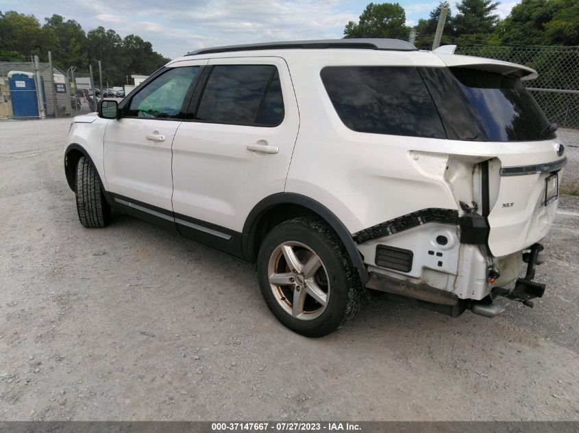 2016 FORD EXPLORER XLT - 1FM5K8D83GGD13488