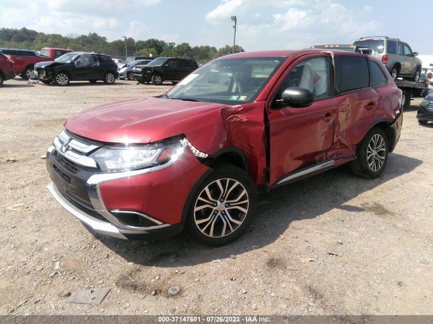 2018 MITSUBISHI OUTLANDER LE - JA4AZ3A34JZ037872