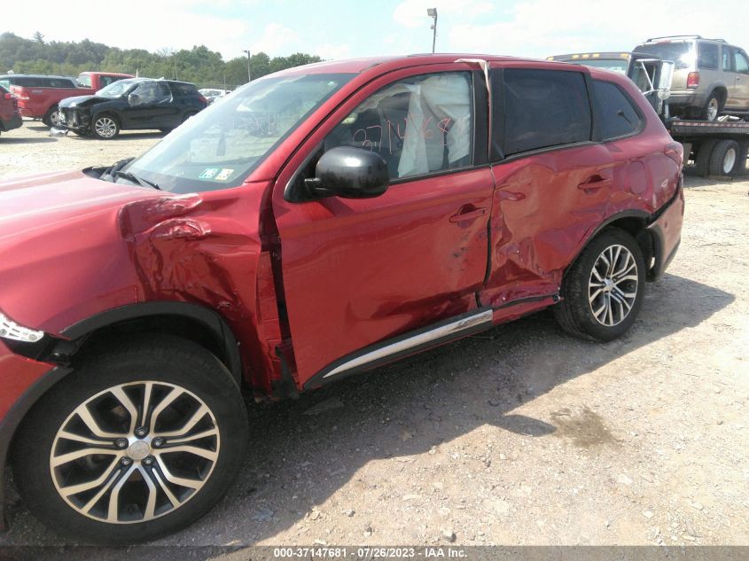 2018 MITSUBISHI OUTLANDER LE - JA4AZ3A34JZ037872