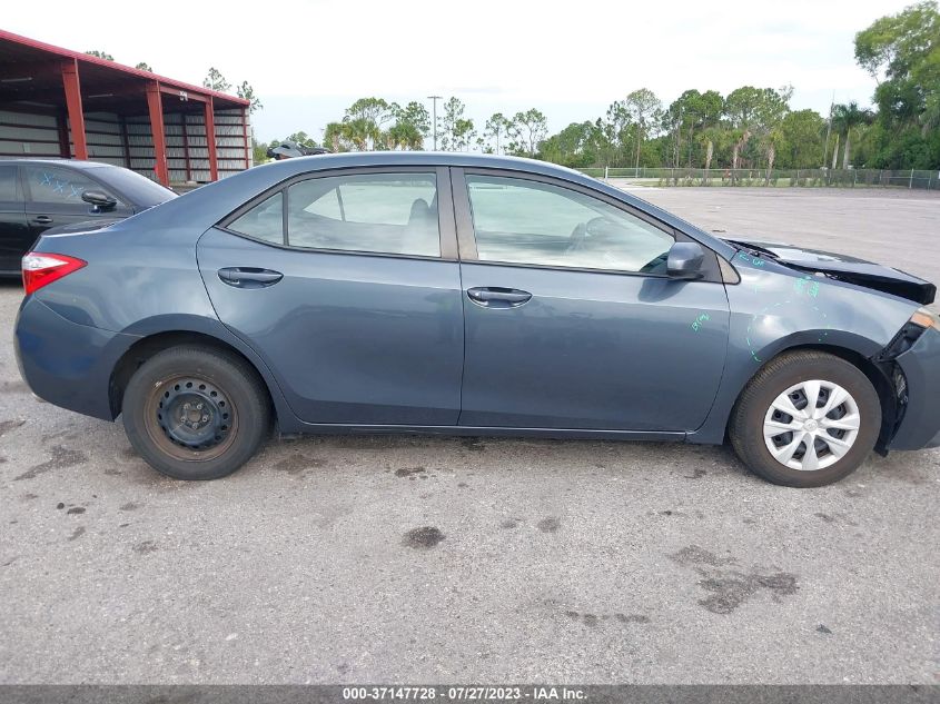 2015 TOYOTA COROLLA L/LE/LE PLS/PRM/S/S PLS - 2T1BURHE2FC391524