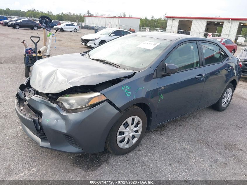 2015 TOYOTA COROLLA L/LE/LE PLS/PRM/S/S PLS - 2T1BURHE2FC391524