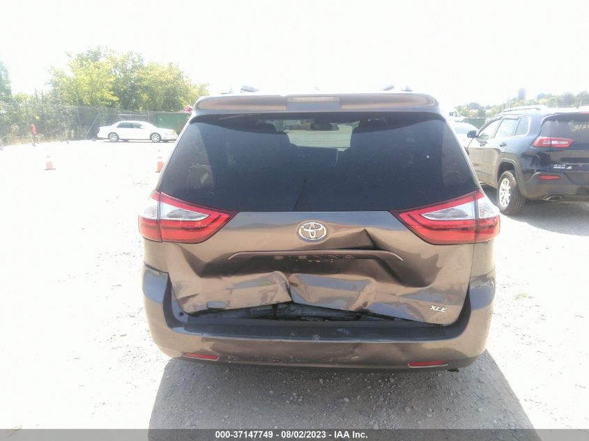 2017 TOYOTA SIENNA XLE AUTO ACCESS - 5TDYZ3DCXHS873486
