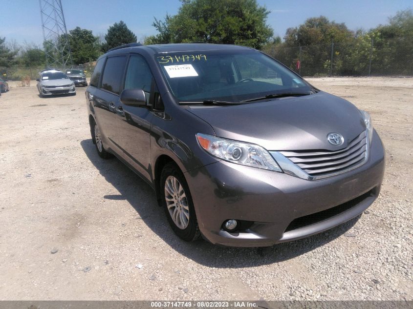 2017 TOYOTA SIENNA XLE AUTO ACCESS - 5TDYZ3DCXHS873486
