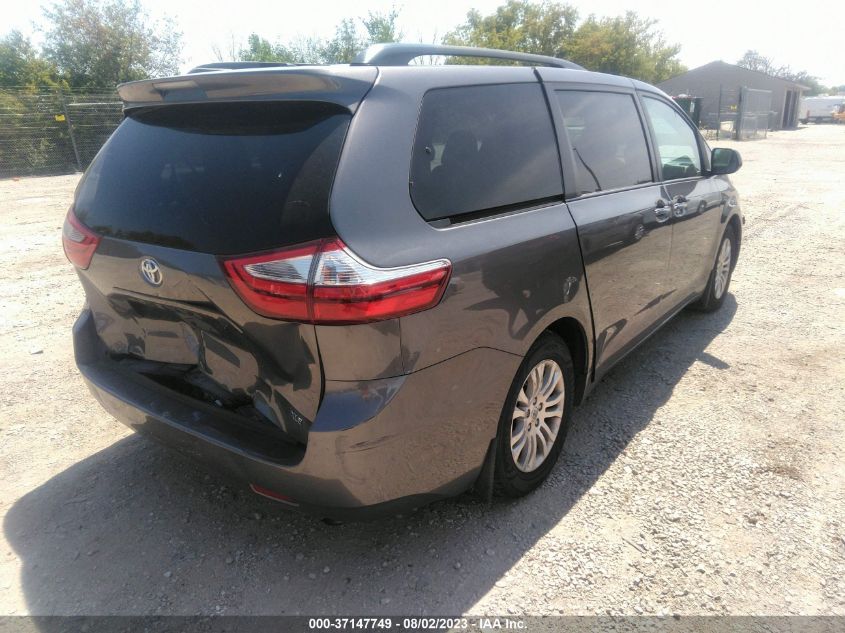 2017 TOYOTA SIENNA XLE AUTO ACCESS - 5TDYZ3DCXHS873486