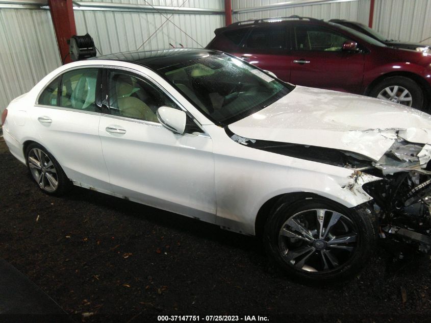 2016 MERCEDES-BENZ C-CLASS C 300 - WDDWF4JB0GR173612