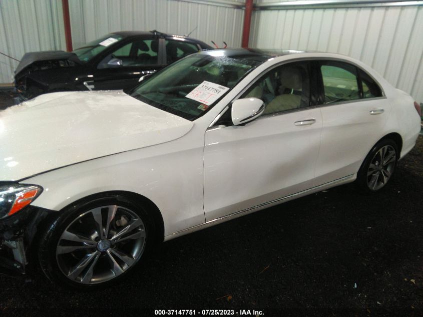 2016 MERCEDES-BENZ C-CLASS C 300 - WDDWF4JB0GR173612