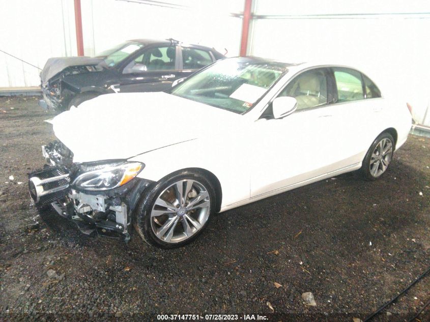 2016 MERCEDES-BENZ C-CLASS C 300 - WDDWF4JB0GR173612