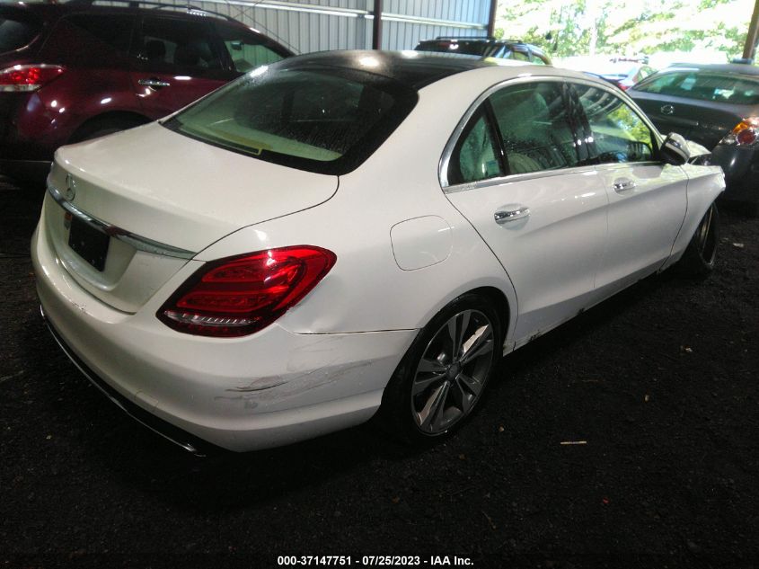 2016 MERCEDES-BENZ C-CLASS C 300 - WDDWF4JB0GR173612