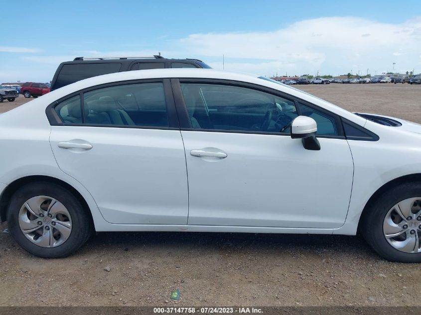 2014 HONDA CIVIC SEDAN LX - 19XFB2F55EE051446