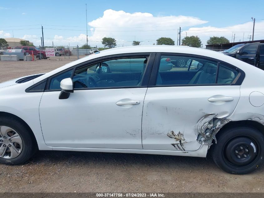 2014 HONDA CIVIC SEDAN LX - 19XFB2F55EE051446