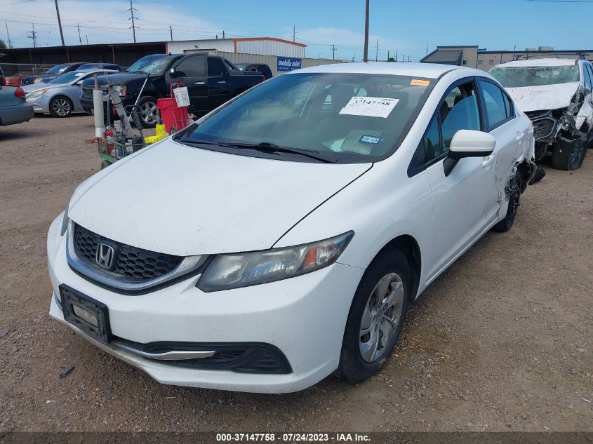 2014 HONDA CIVIC SEDAN LX - 19XFB2F55EE051446