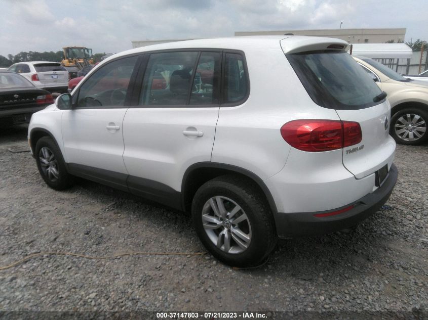 2013 VOLKSWAGEN TIGUAN S/SE/SEL - WVGAV3AX8DW585735