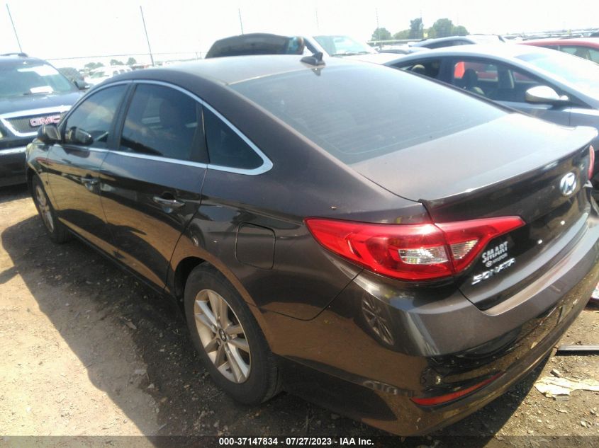 2016 HYUNDAI SONATA 2.4L SE - 5NPE24AF1GH263296