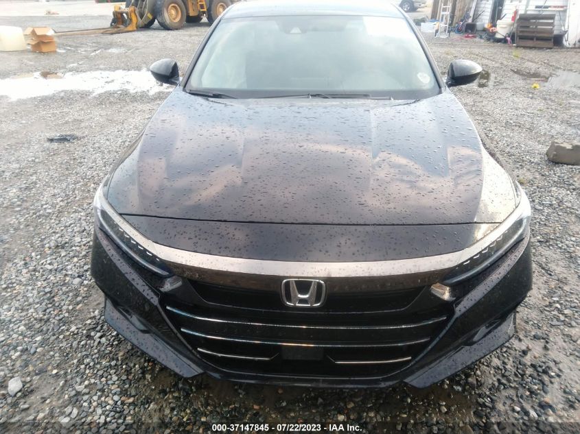 2021 HONDA ACCORD SEDAN SPORT - 1HGCV1F38MA016213