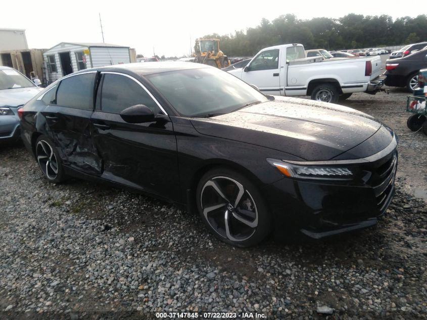 2021 HONDA ACCORD SEDAN SPORT - 1HGCV1F38MA016213