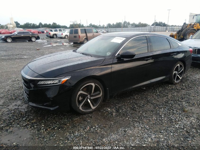 2021 HONDA ACCORD SEDAN SPORT - 1HGCV1F38MA016213