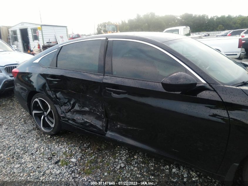 2021 HONDA ACCORD SEDAN SPORT - 1HGCV1F38MA016213