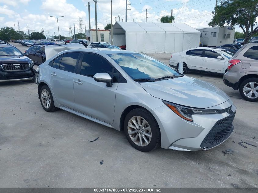 2022 TOYOTA COROLLA LE - JTDVPMAEXNJ222193