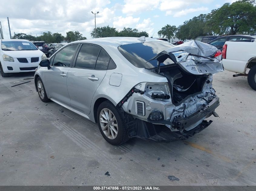 2022 TOYOTA COROLLA LE - JTDVPMAEXNJ222193