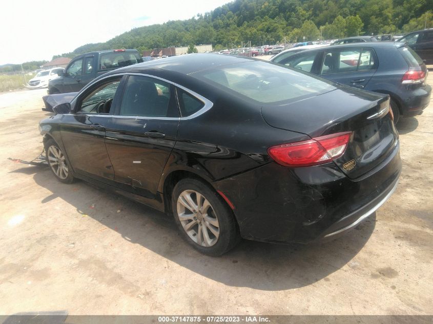 2015 CHRYSLER 200 LIMITED - 1C3CCCAB6FN739024