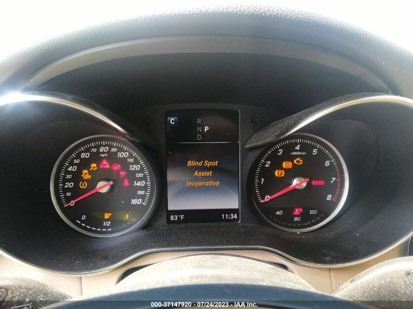 2016 MERCEDES-BENZ GLC GLC 300 - WDC0G4JB9GF058502