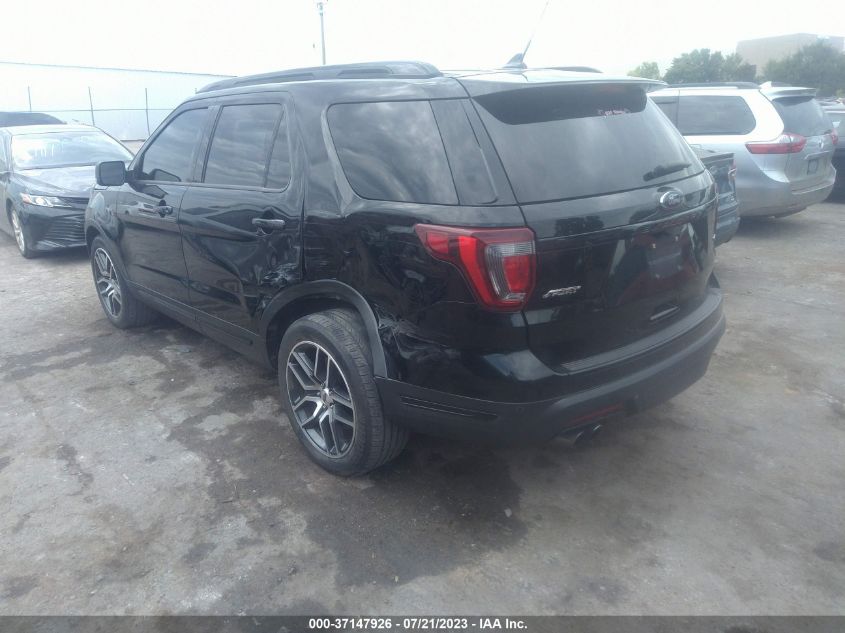2018 FORD EXPLORER SPORT - 1FM5K8GT7JGA91237