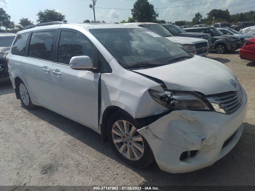 5TDYK3DC4GS716443 2016 TOYOTA SIENNA, photo no. 1