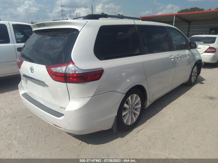 5TDYK3DC4GS716443 2016 TOYOTA SIENNA, photo no. 4