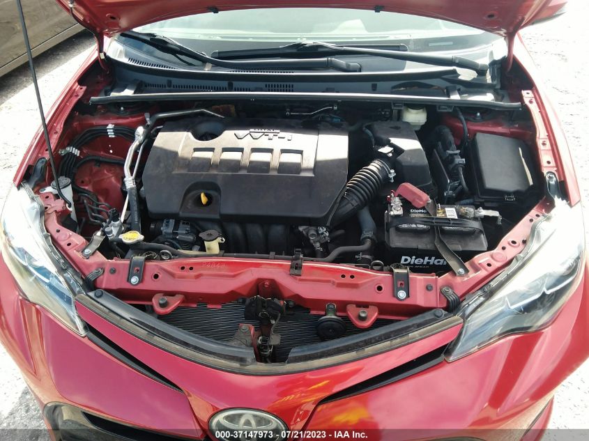 2017 TOYOTA COROLLA L/LE/XLE/SE/XSE - 2T1BURHE8HC764195