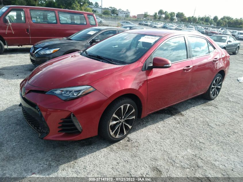 2017 TOYOTA COROLLA L/LE/XLE/SE/XSE - 2T1BURHE8HC764195