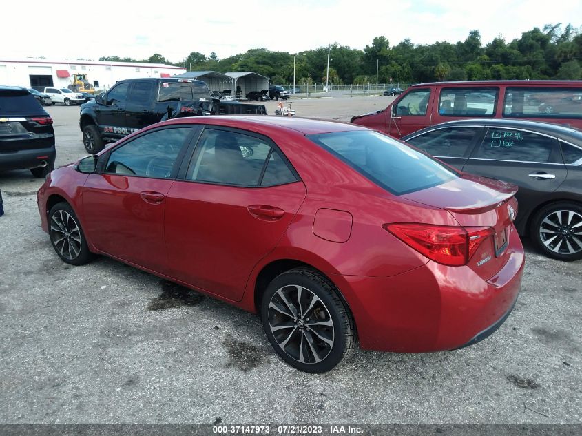 2017 TOYOTA COROLLA L/LE/XLE/SE/XSE - 2T1BURHE8HC764195