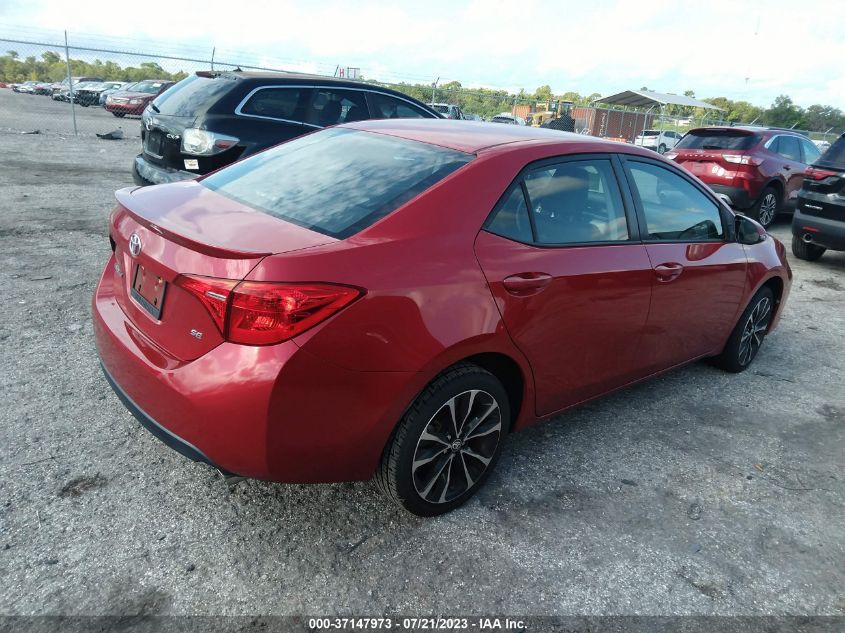 2017 TOYOTA COROLLA L/LE/XLE/SE/XSE - 2T1BURHE8HC764195