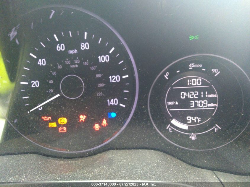 2019 HONDA HR-V LX - 3CZRU6H3XKG718838