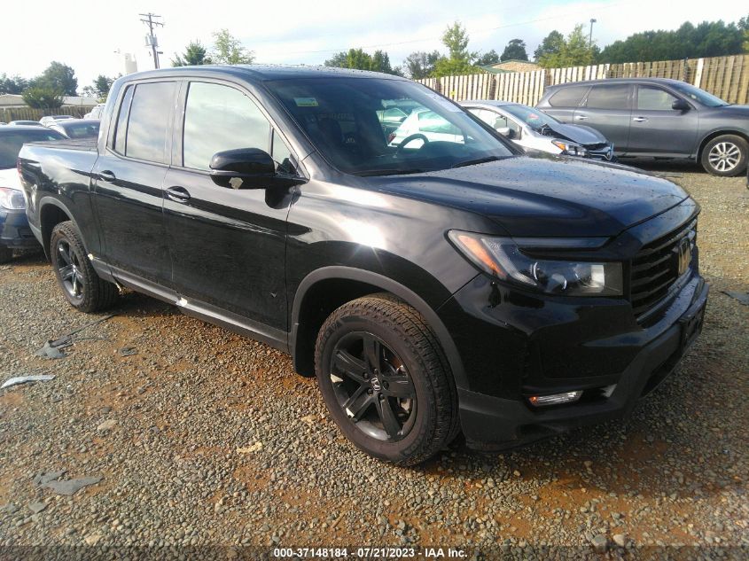 2023 HONDA RIDGELINE BLACK EDITION - 5FPYK3F85PB002678