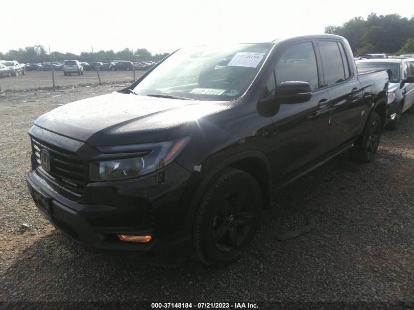 2023 HONDA RIDGELINE BLACK EDITION - 5FPYK3F85PB002678