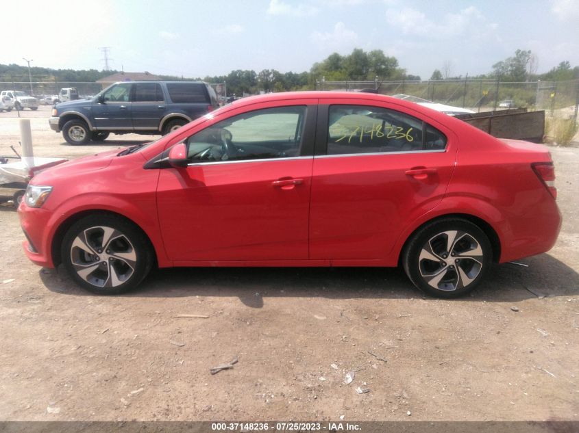 2019 CHEVROLET SONIC PREMIER - 1G1JF5SBXK4126904