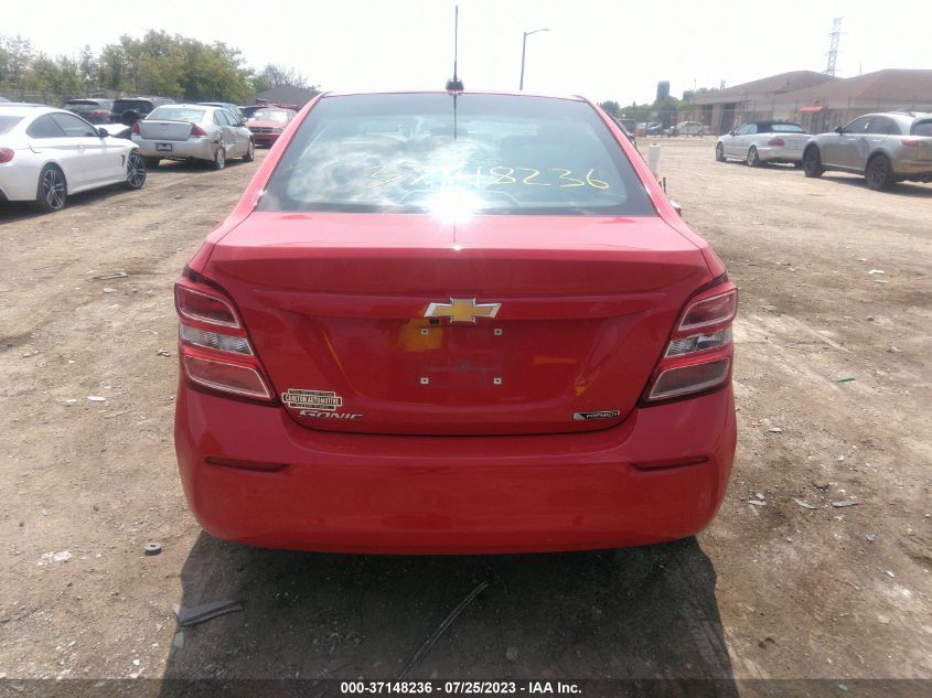 2019 CHEVROLET SONIC PREMIER - 1G1JF5SBXK4126904