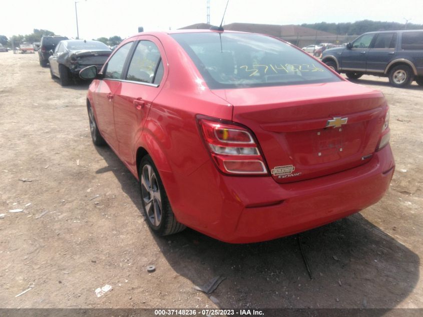2019 CHEVROLET SONIC PREMIER - 1G1JF5SBXK4126904