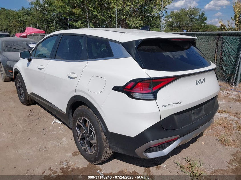 VIN KNDPU3AF9P7143912 2023 KIA SPORTAGE LX