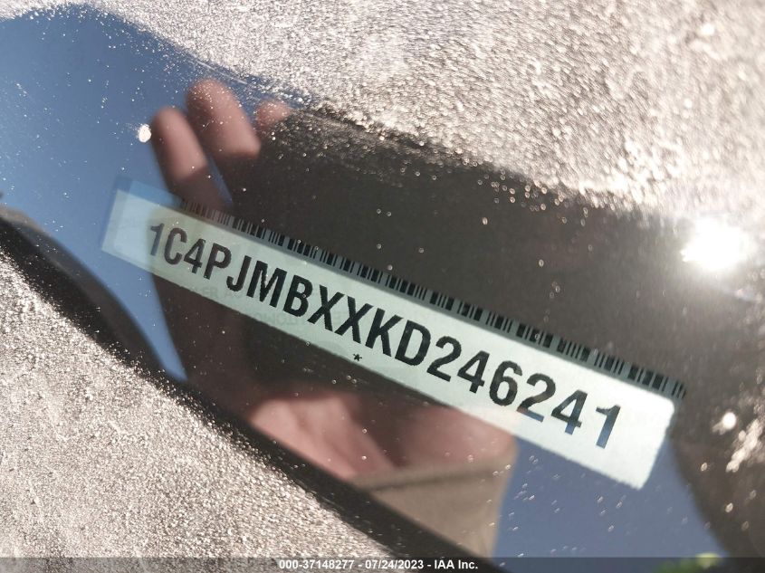 2019 JEEP CHEROKEE - 1C4PJMBXXKD246241