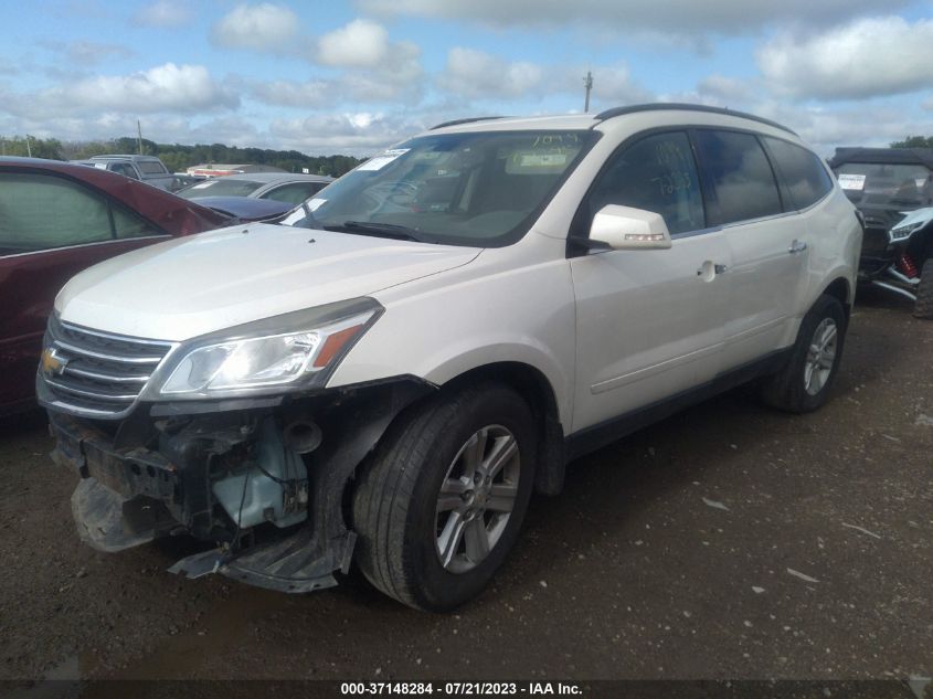 2014 CHEVROLET TRAVERSE LT - 1GNKVGKD7EJ297795